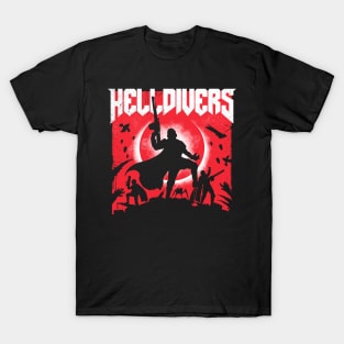 Helldivers 2 Retro T-Shirt